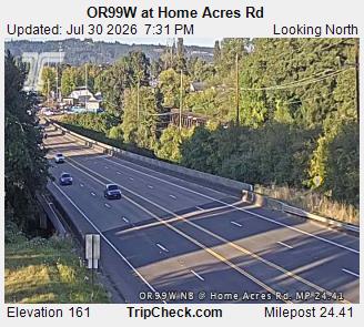 OR99W at Home Acres Rd NB